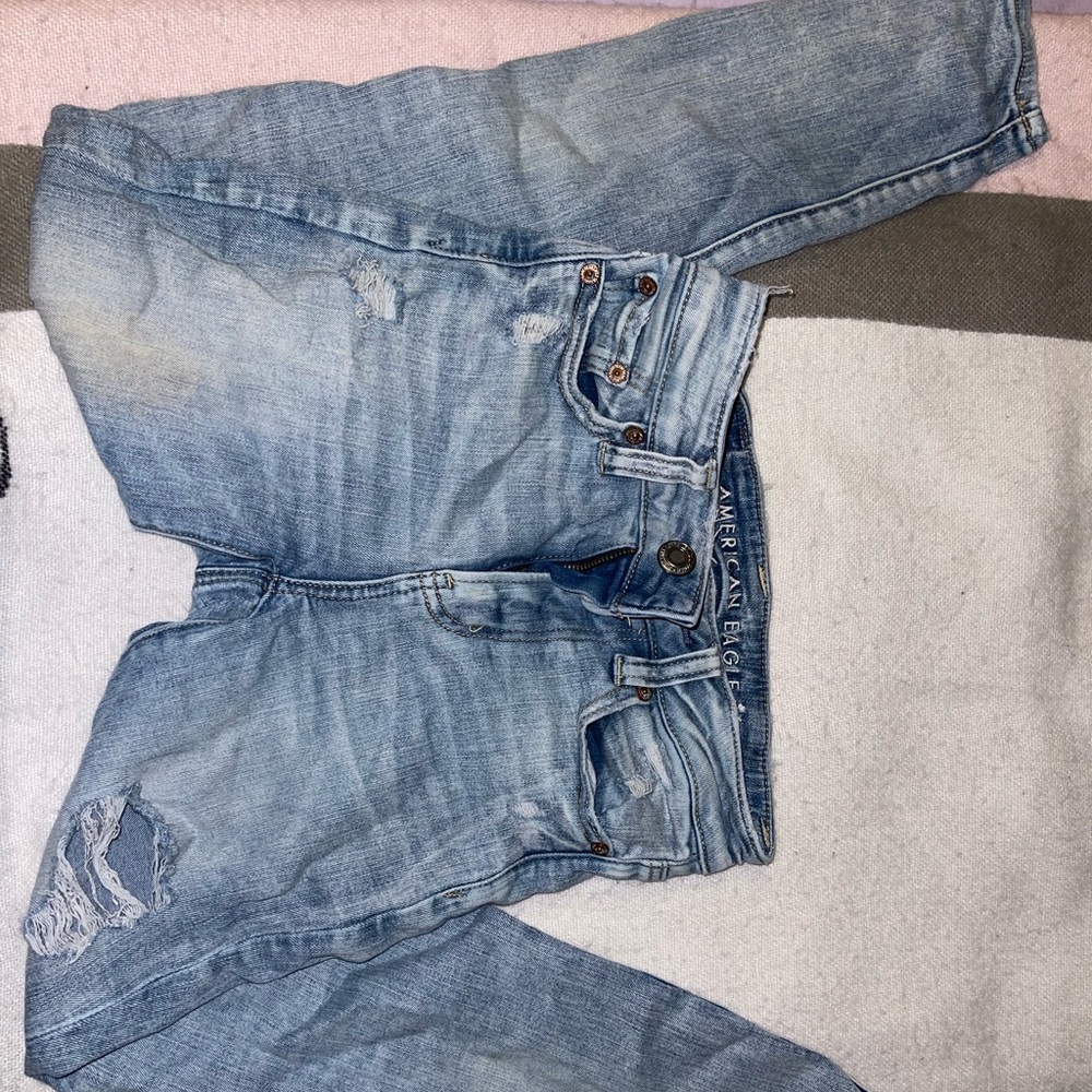 American eagle super stretch high waisted jeggings size 0 short